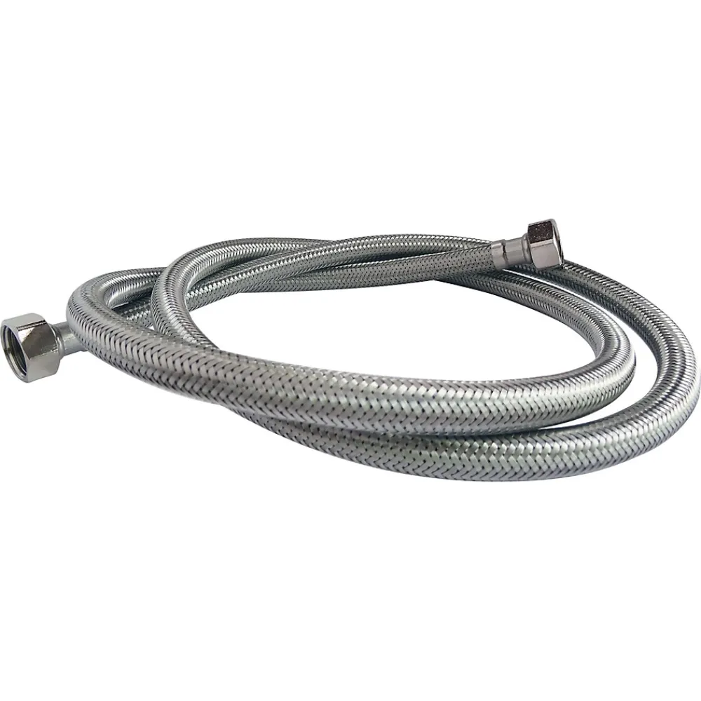 Somatherm for you - Flexible sanitaire - Raccord 2 écrous tournants 1/2 - Longueur : 1500mm - DN10