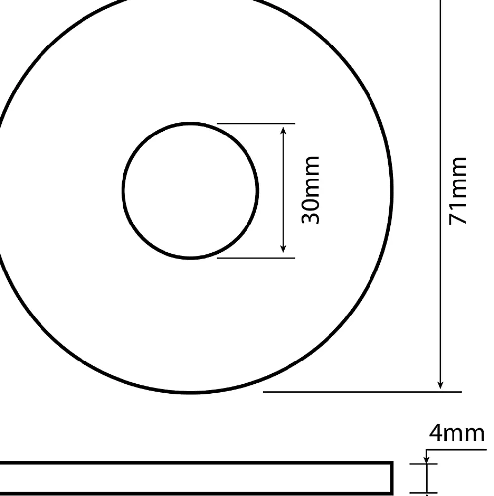 Somatherm for you Joint Et Clapet|Joint Wc-- Joint pour mécansime de chasse 71x30x4