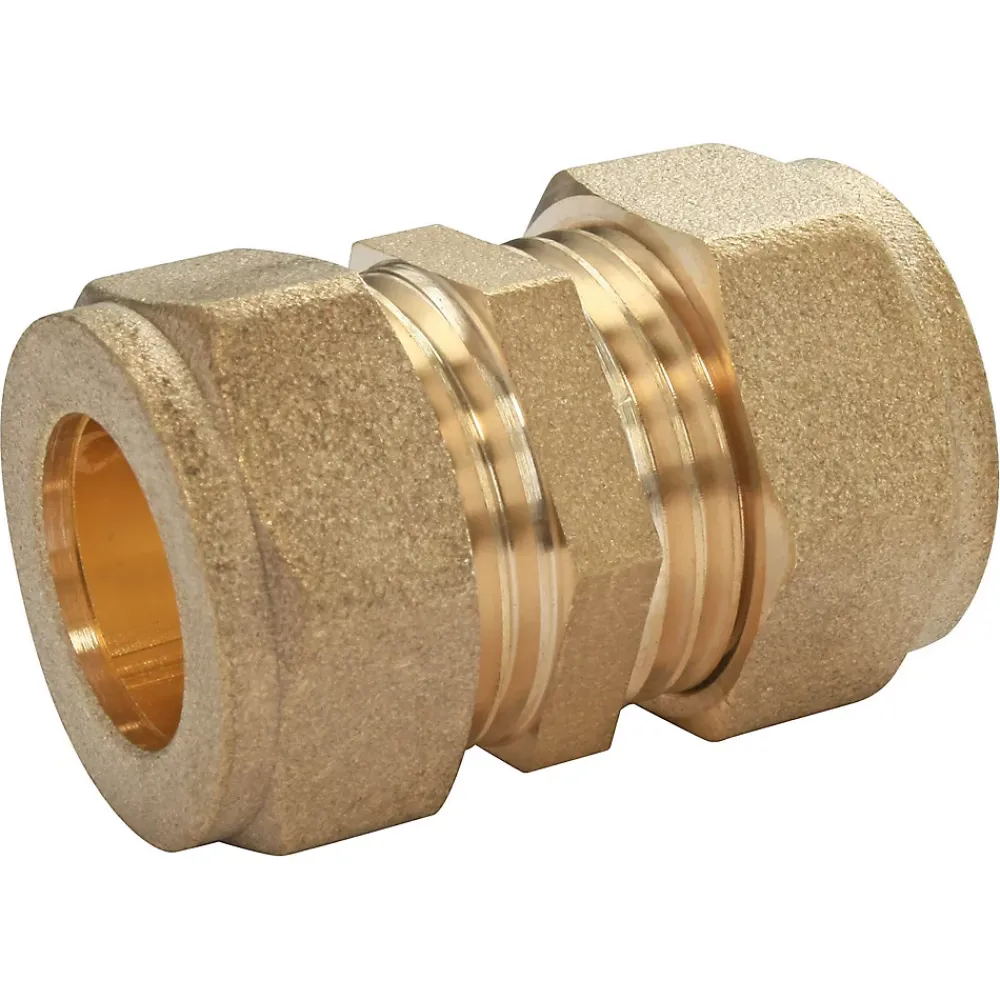 Somatherm for you Tube Et Raccord Cuivre-- Jonction à compression laiton pour tube cuivre diam 16