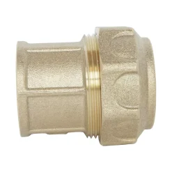 Somatherm for you Tube Et Raccord Pehd-- Raccord laiton droit Serrage Extérieur pour tube PE diam 32 mm - Mâle 1