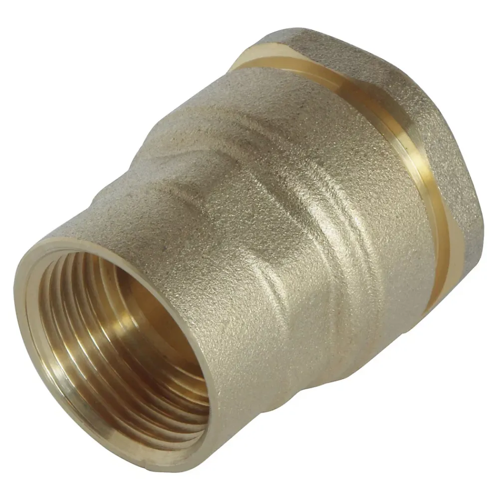 Somatherm for you Tube Et Raccord Pehd-- Raccord laiton droit SUMO pour tube PE diam 50 mm - Femelle 1 1/2