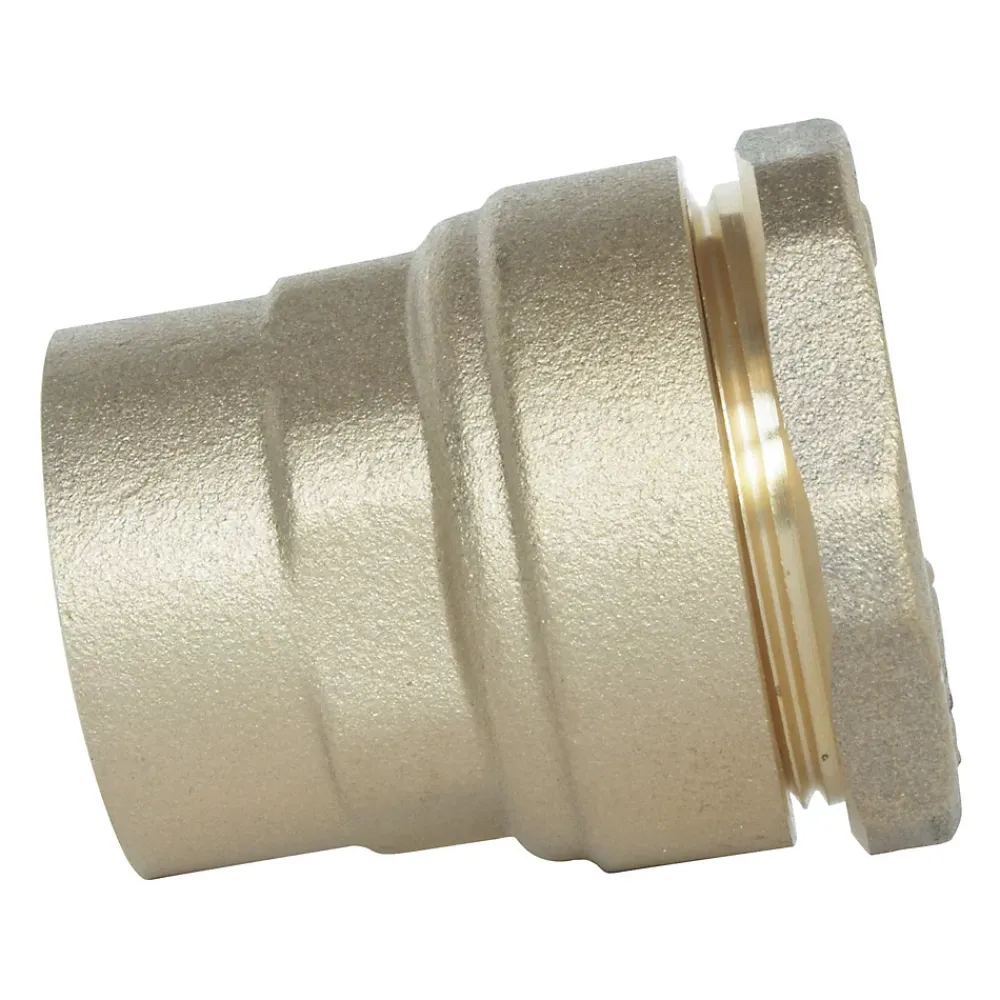 Somatherm for you Tube Et Raccord Pehd-- Raccord laiton droit SUMO pour tube PE diam 50 mm - Femelle 1 1/2