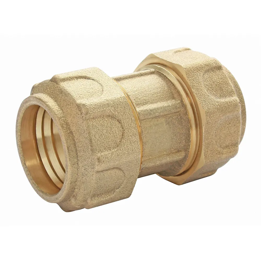 Somatherm for you Tube Et Raccord Pehd-- Raccord laiton manchon égal Serrage Extérieur pour tube PE diam 25 mm