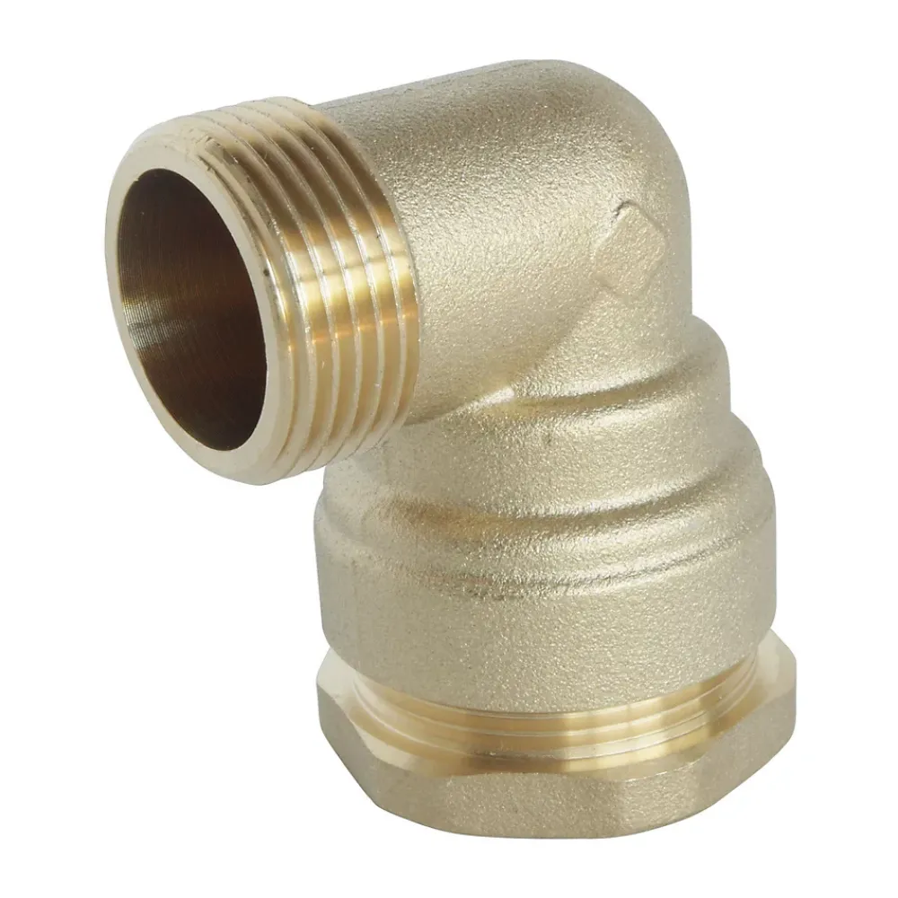 Somatherm for you Tube Et Raccord Pehd-- Raccord laiton coudé SUMO pour tube PE diam 50 mm - Mâle 1 1/2
