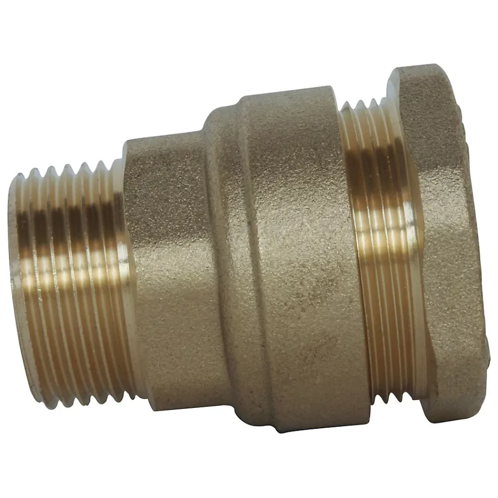 Somatherm for you Tube Et Raccord Pehd-- Raccord laiton droit SUMO pour tube PE diam 63 mm - Mâle 2