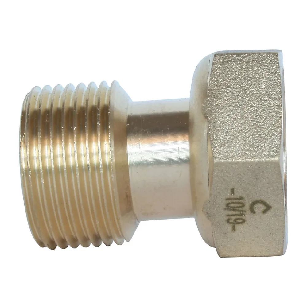 Somatherm for you - Raccord 2 pièces pour compteur - Ecrou 20/27 / Mâle 20/27
