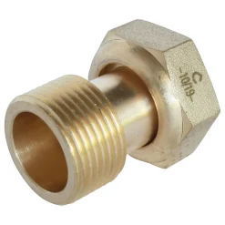 Somatherm for you Compteur D'Eau-- Raccord 2 pièces pour compteur - Ecrou 20/27 / Mâle 15/21