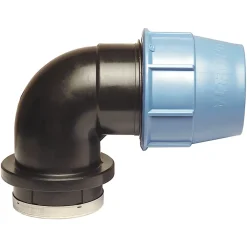 Somatherm for you Tube Et Raccord Pehd-- Raccord plastique coudé pour tube PE diam 20 mm - Femelle 1/2