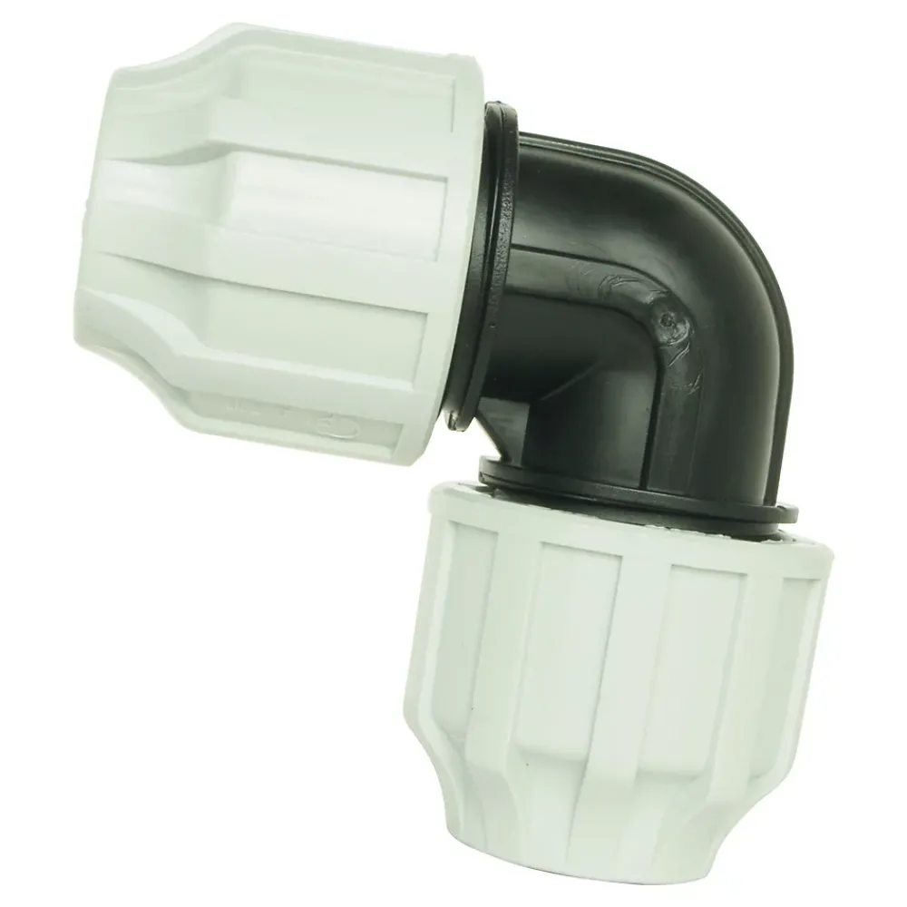 Somatherm for you - Raccord plastique coudé égal pour tube PE diam 50 mm