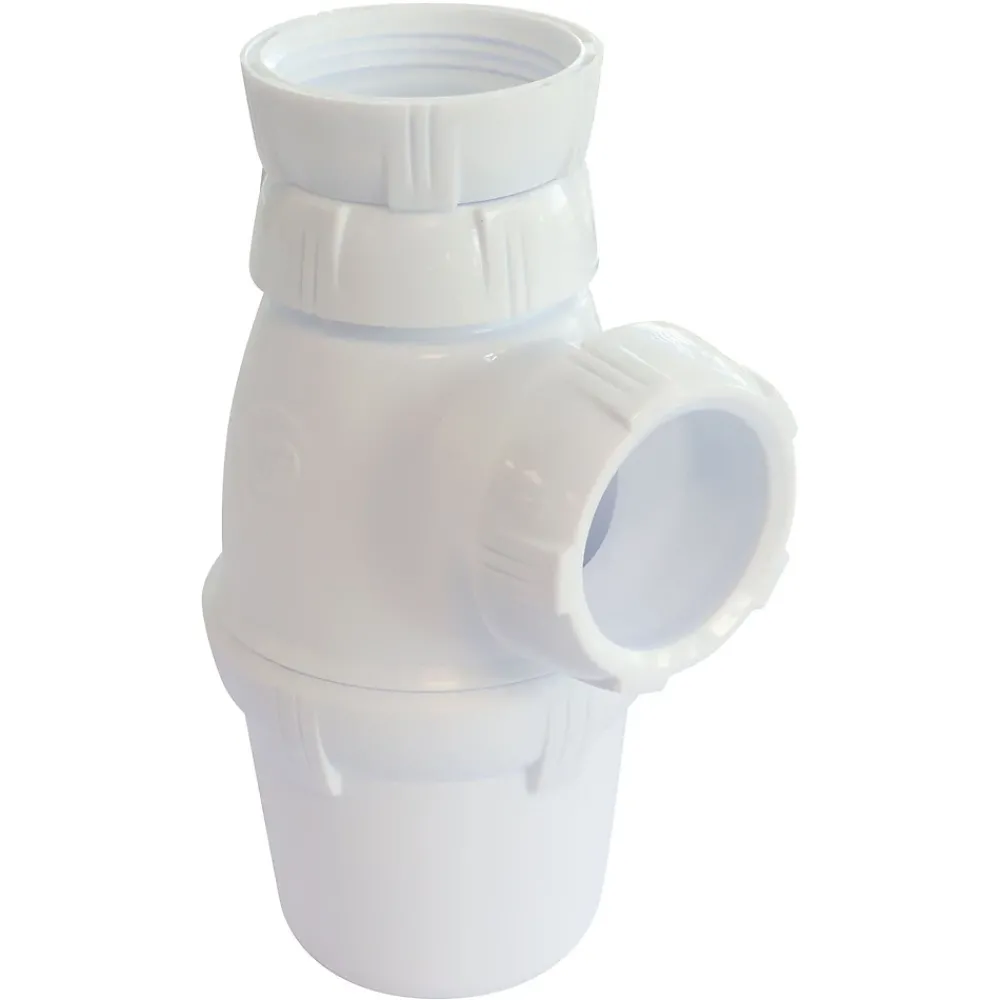 Somatherm for you Evacuation De Lave-Linge-- Siphon de lavabo réglable NF Grand culot diam 32