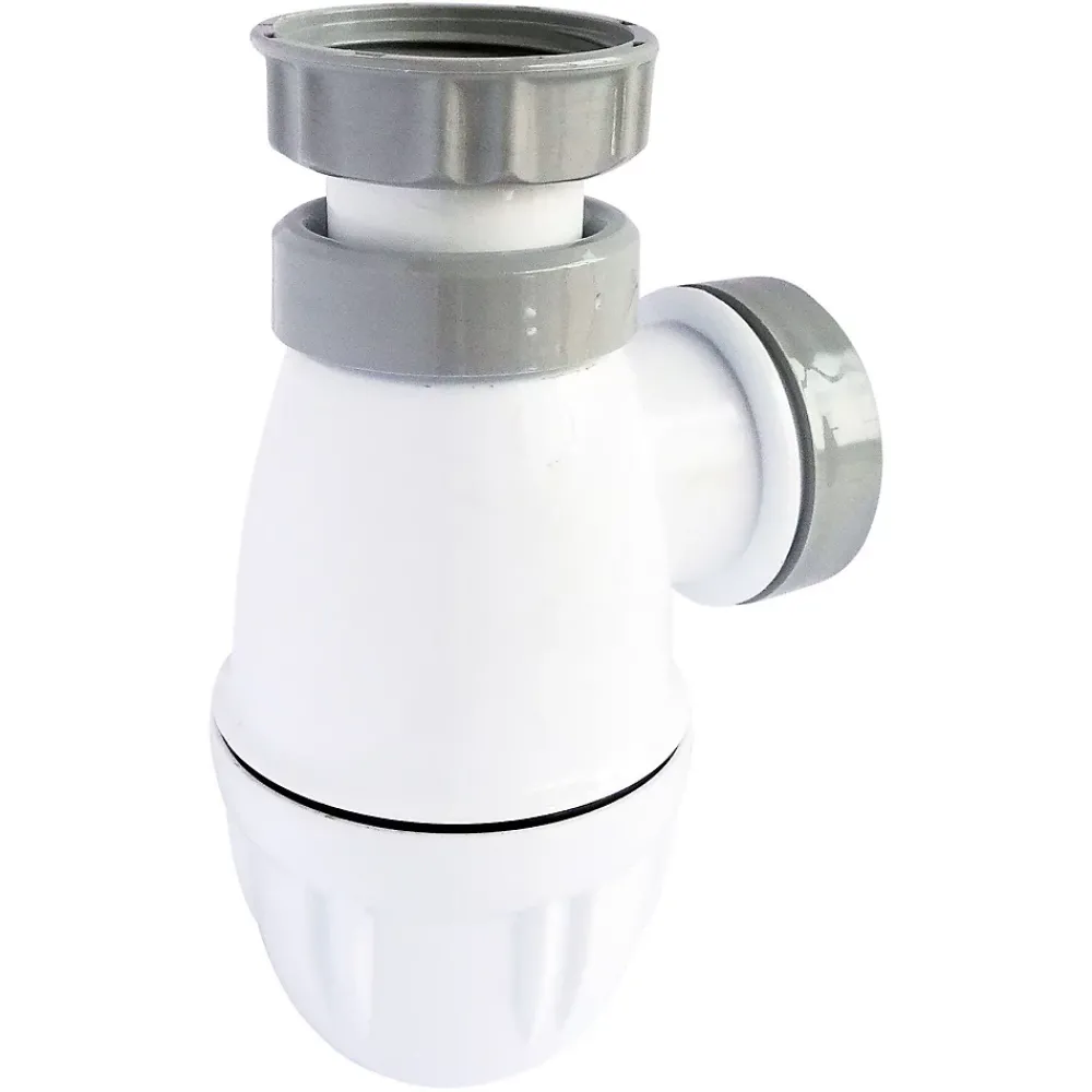 Somatherm for you Evacuation De Lave-Linge-- Siphon de lavabo réglable avec joint intégré diam 32