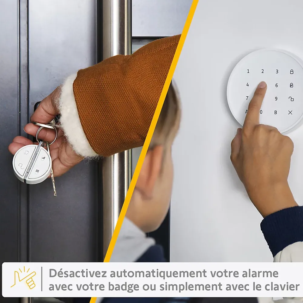 Somfy Alarme Sans Fil-1875254 – Home Alarm Advanced Max, Système d’alarme maison connecté haut de gamme avec détecteurs, sirènes et accessoires