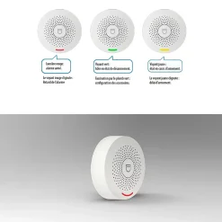 Somlife Alarme Sans Fil-Système d'Alarme Domestique sans fils WiFi Smart Home, detecteur de mouvement Wireless avec Application Tuya Smart Life