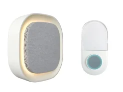 Optex SONNETTE SANS FIL - 200 M - GRIS/BLANC