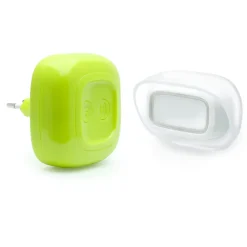 Thomson Sonnette sans fil prise 230 V 150m. portée 6 sonneries au choix alerte pile faible coloris vert - - 513123G