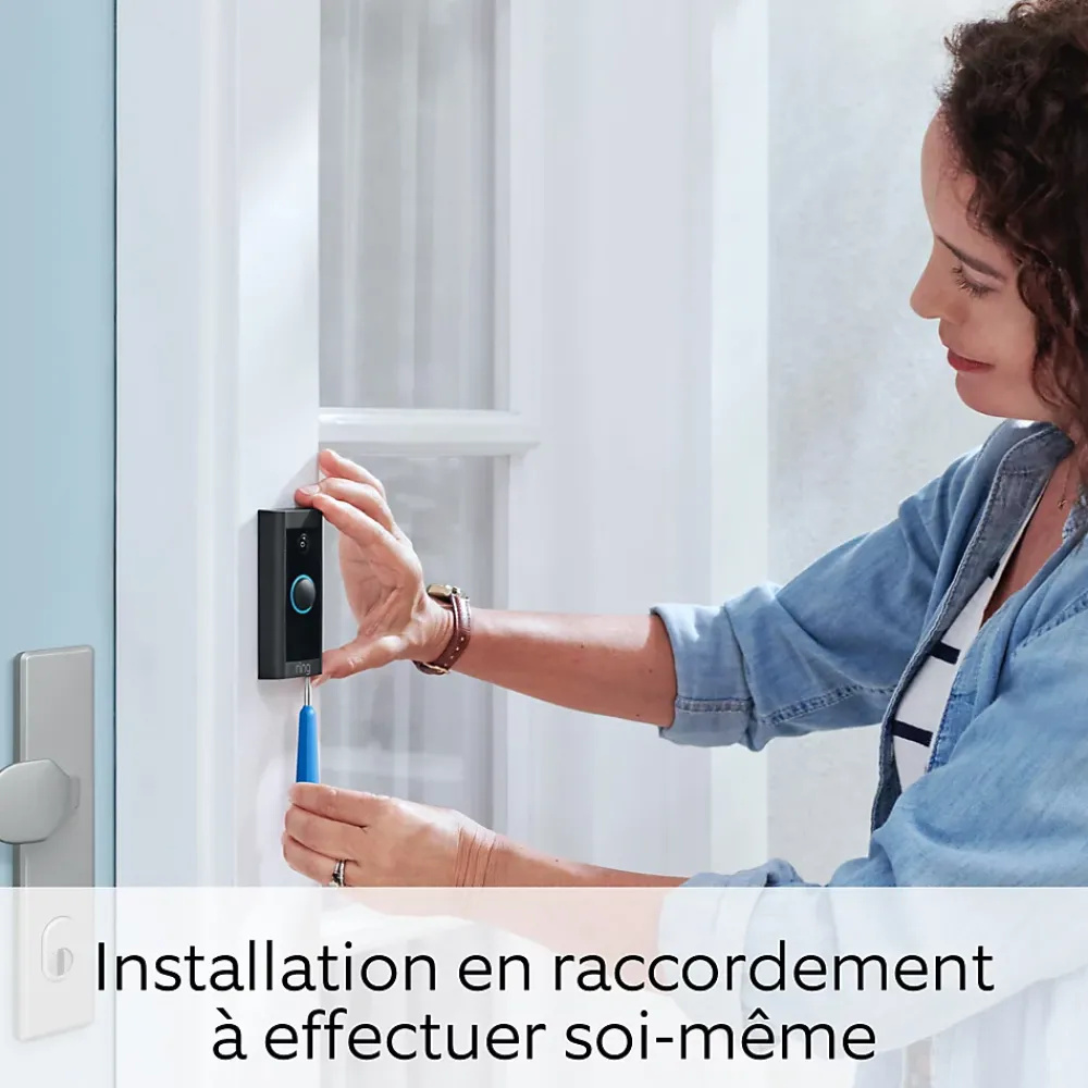 Ring Sonnette Et Carillon-Sonnette vidéo Filaire vidéo Doorbell Wired