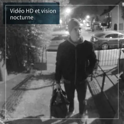 Arlo Sonnette vidéo sans fil blanche