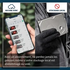 Arlo Sonnette vidéo sans fil connectée noire