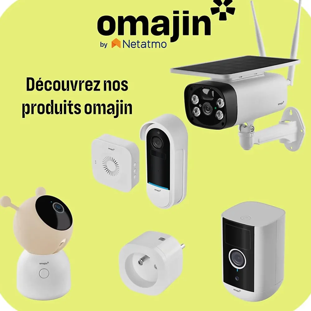 Netatmo Sonnette vidéo sans fil connectée, Omajin by