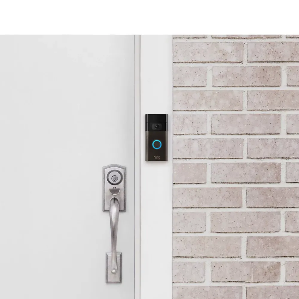 Ring Sonnette Et Carillon-Sonnette vidéo sans fil vidéo Doorbell bronze