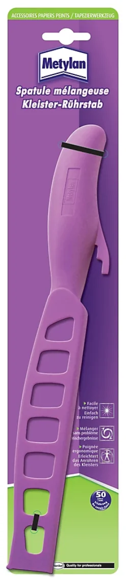 Metylan Spatule mélangeuse pour colles papiers peints L.7,5 x l.2,5 x H.38 cm