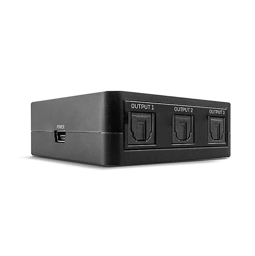Lindy Amplificateur Tv-Splitter audio Toslink Optique 3 ports
