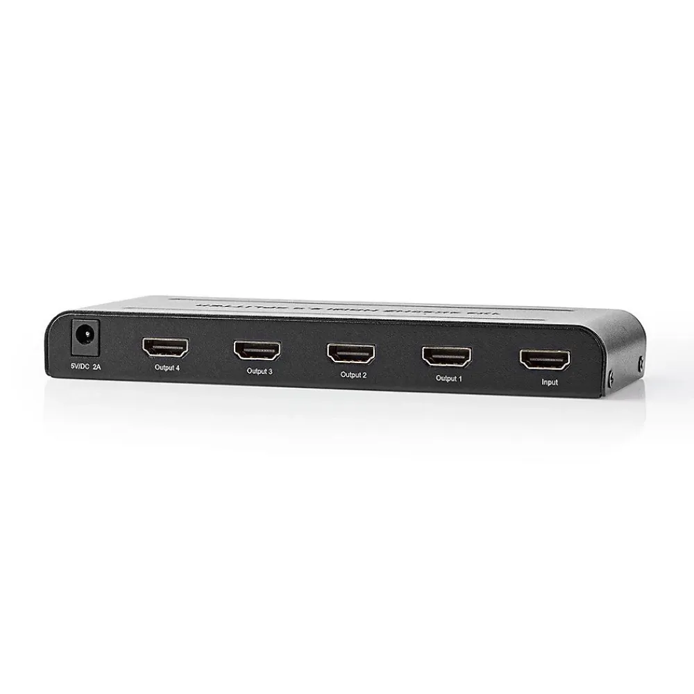 Nedis Amplificateur Tv-Splitter HDMI 4 sorties 4K