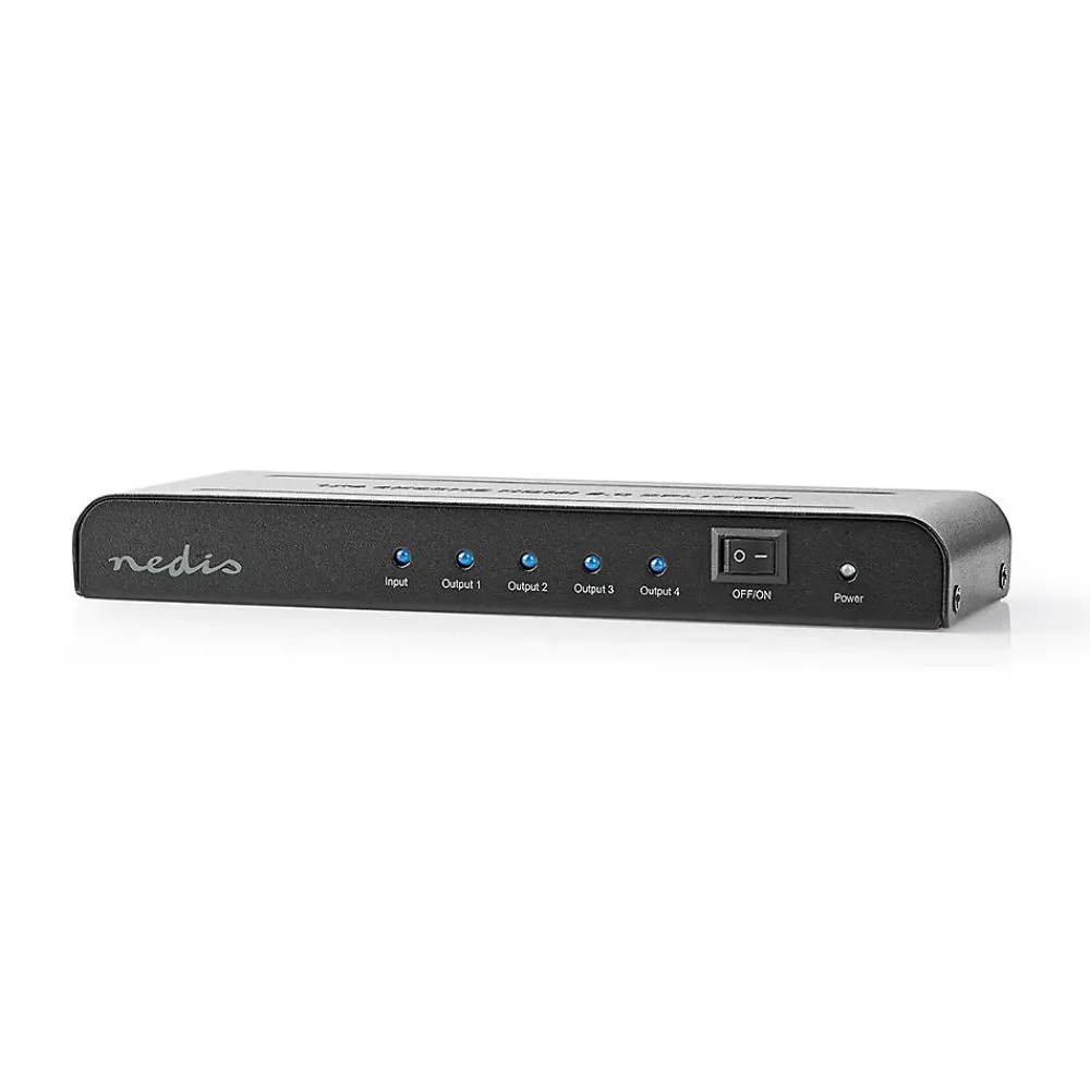 Nedis Amplificateur Tv-Splitter HDMI 4 sorties 4K