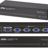 Aten Amplificateur Tv-Splitter VGA 4 écrans 450Mhz VS134A