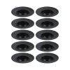 Paulmann Boîte De Dérivation-Spot encastré Kit de 10 fixe rond 90mm GU10 max. 10x10W 230V gradable Noir