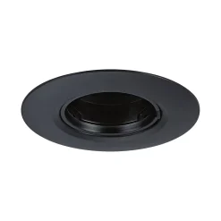 Paulmann Boîte De Dérivation-Spot encastré Kit de 10 fixe rond 90mm GU10 max. 10x10W 230V gradable Noir