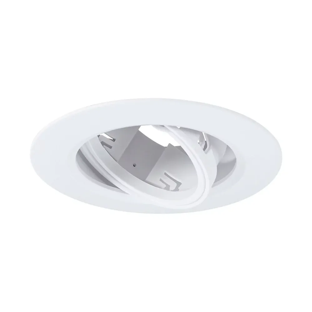 Paulmann Boîte De Dérivation-Spot encastré Kit de 3 orientable rond 90mm 30 GU10 max. 3x10W 230V gradable Blanc