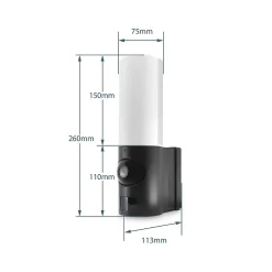 Avidsen Caméra De Surveillance-Spot Light Caméra Extérieure Avec éclairage Intelligent