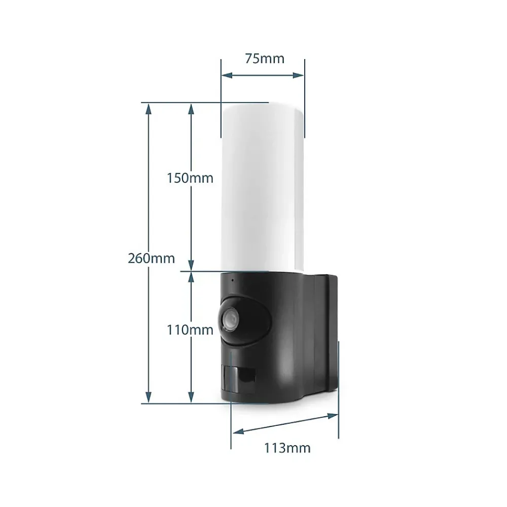 Avidsen Caméra De Surveillance-Spot Light Caméra Extérieure Avec éclairage Intelligent