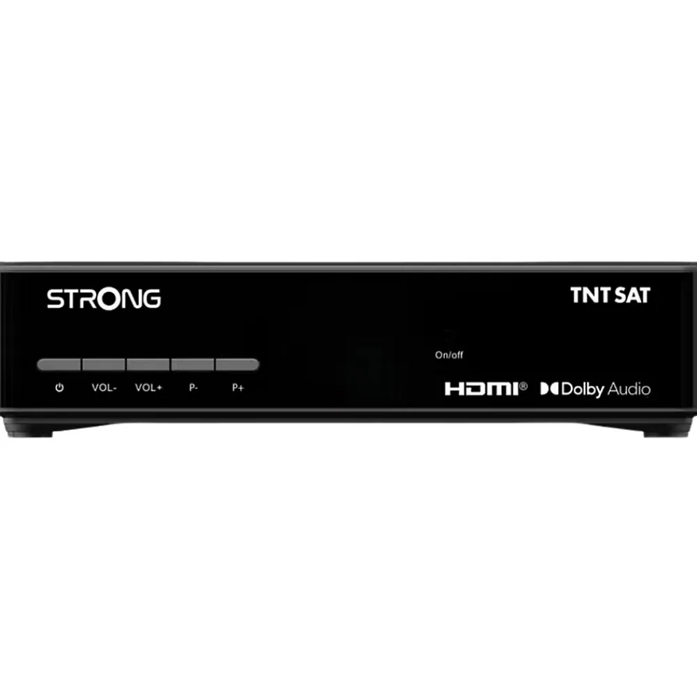 Strong SRT 7410 Décodeur Satellite TNTSAT Astra + Carte TNTSAT + Câble HDMI Offert