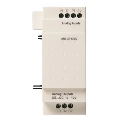 Schneider Electric Sr3xt43bd Schneider - Automate Zelio Logic - Module D'extension E/s Analogique - 4 E/s - 24vcc