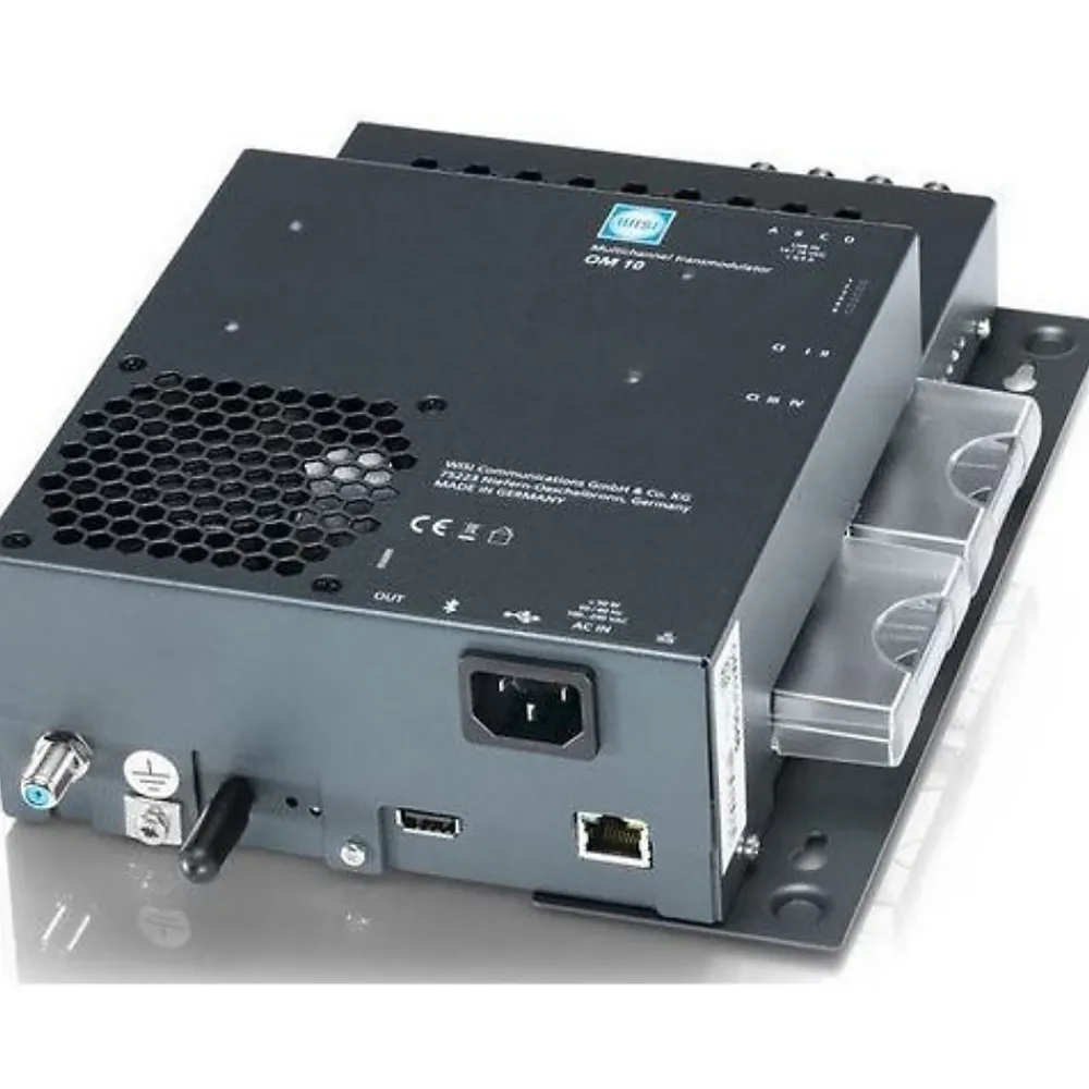 Wisi Station Compact Certifiée Fransat 6 x DVB-SS2 - 8 x COFDM + 4 CI