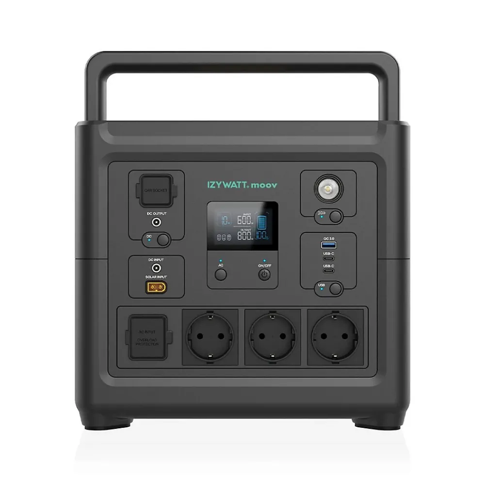 Orium Station d'énergie nomade IZYWATT.moov - 835 Wh