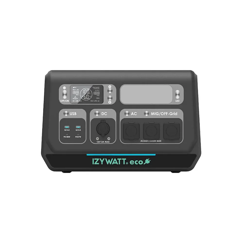 Orium Station IZYWATT.eco 2000Wh injection réseau