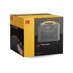 Kodak Station Électrique Portable S1210 - Batterie LiFePO4 1102Wh - Recharge Rapide - Générateur Solaire Puissant et Compact