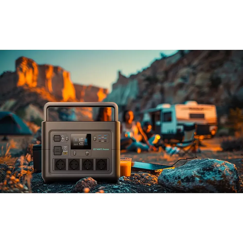 Orium Station nomade IZYWATT.home 1536Wh EPS + solaire