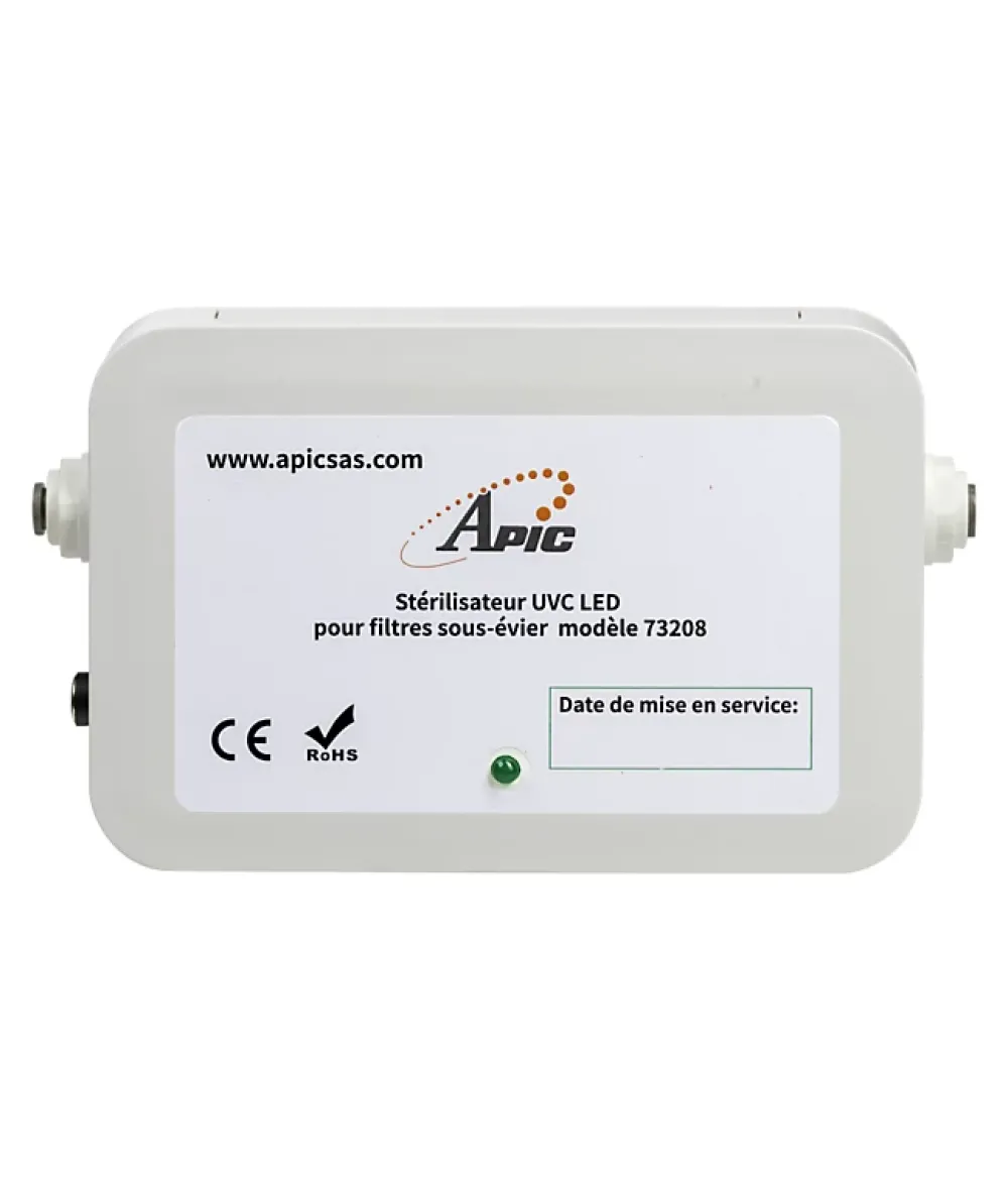 Apic Station De Filtration-Stérilisateur d'eau potable UVC LED