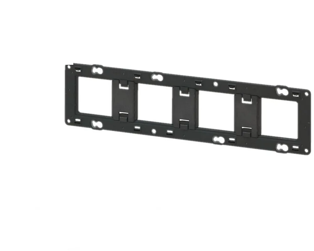 Legrand Plaque De Finition Pour Interrupteur Et Prise À Composer-Support de fixation 4 postes Mosaic composable