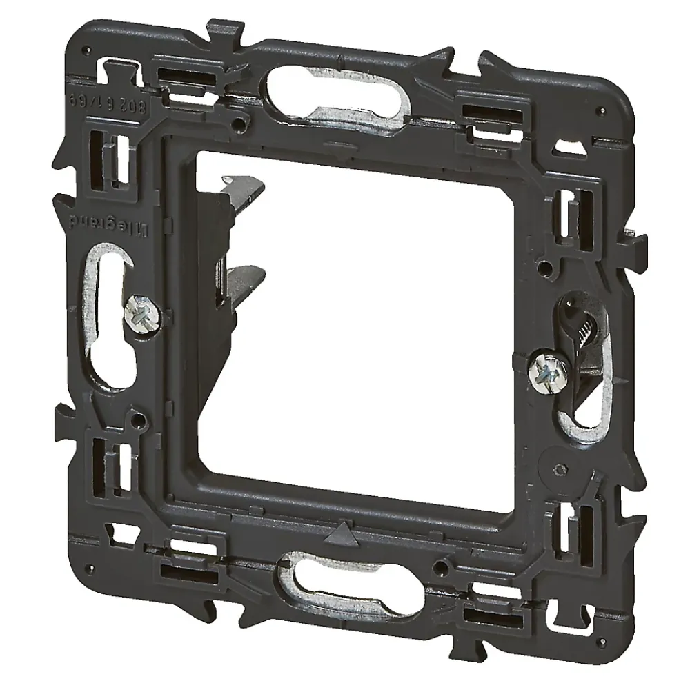 Legrand Support fixation à griffes 2 modules Mosaïc / Céliane