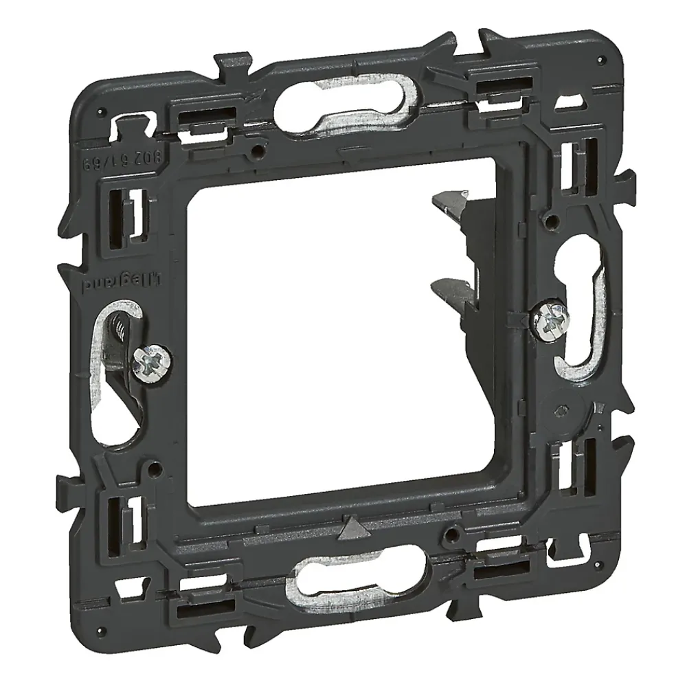Legrand Support fixation à griffes 2 modules Mosaïc / Céliane