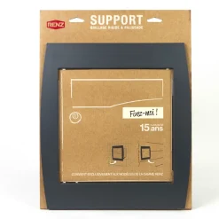 Renz Support grillage rigide & palissade Gris anthr. mat sablé RAL 7016MS