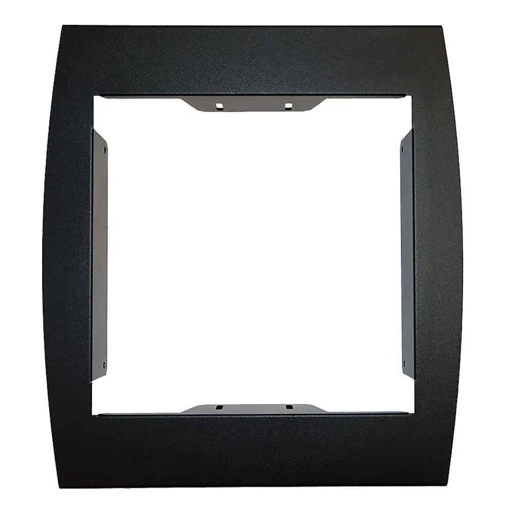 Renz Support grillage rigide & palissade Noir mat sablé RAL 9005MS