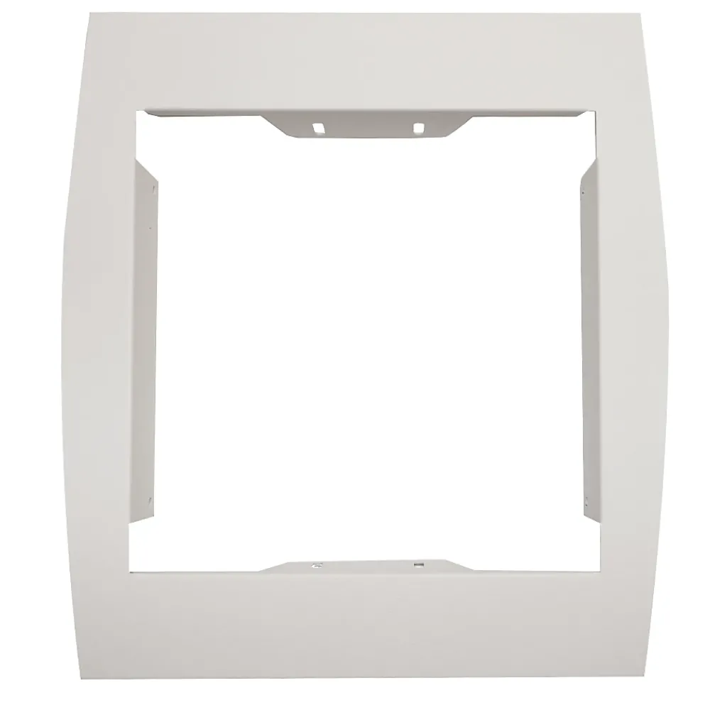 Renz Support De Boîte Aux Lettres-Support grillage rigide & palissade Blanc crème mat sablé RAL 9010MS