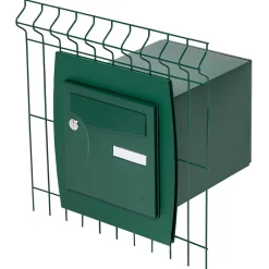 Renz Support grillage rigide & palissade Vert mat sablé RAL 6005MS