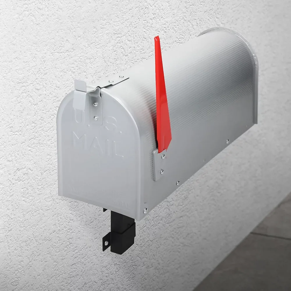 Ml-Design Support mural boîte aux lettres style américain boîte postale design US mailbox